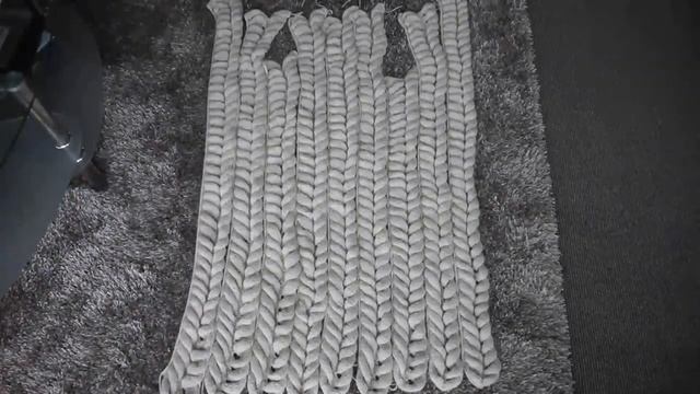 Кардиган "Шиншилла" спицами из азиатских колосков. смотреть онлайн