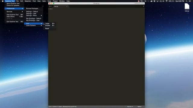 Python 3 Basics - 1.1 - Sublime Text 3 Intro смотреть онлайн