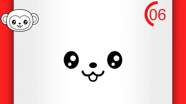 HOW TO DRAW MONKEY (EASY) - Cute Monkey Drawing (EASY) смотреть онлайн