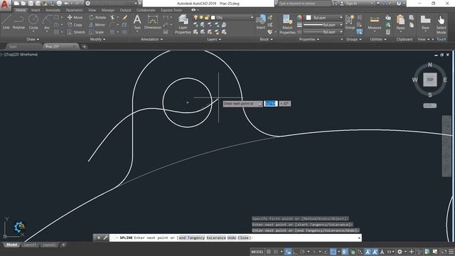 AutoCAD 2d Drawing for Beginners in Hindi / Urdu-Practice-25 смотреть онлайн
