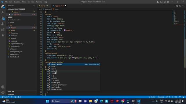 animated login page in react js | animated login form html css | React js responsive web design смотреть онлайн
