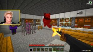 ПОБЕГ ИЗ ТЮРЬМЫ ПОНЧИКА И БАНАНЧИКА ОТ ПОЛИЦИИ В МАЙНКРАФТ