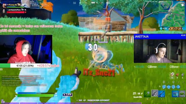 Fortnite Suomi Live | Arena Grind | 2facecam | 1.2k oisko? смотреть онлайн