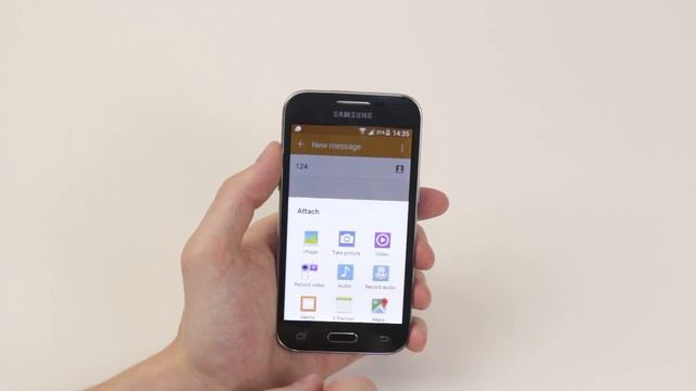 How To Send MMS/Picture Message - Samsung Galaxy Core Prime смотреть онлайн