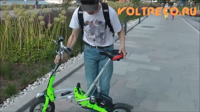 Электровелосипед Shrinker 2014 Обзор - реальный отзыв смотреть онлайн