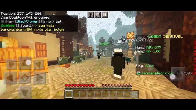 Top 4 server mcpe buatan Indonesia terbaik || support versi 1.18+ смотреть онлайн