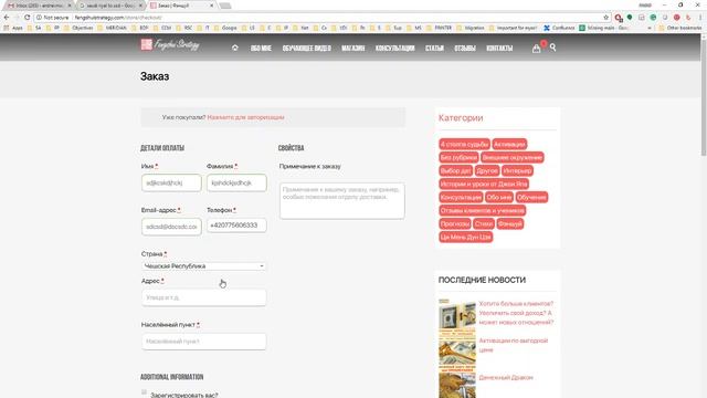 Оплата PayPal на сайте http://fengshuistrategy.com смотреть онлайн