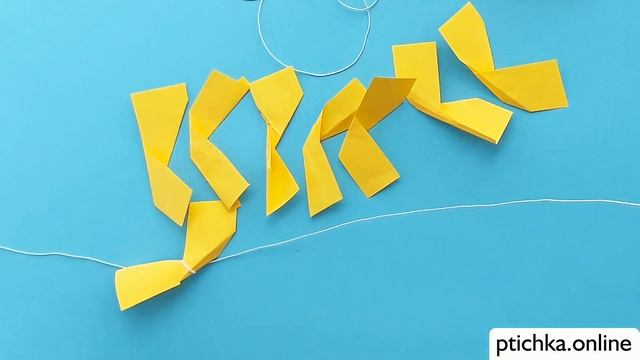 Воздушный змей «Губка Боб» из бумаги своими руками / Делаем воздушного змея смотреть онлайн