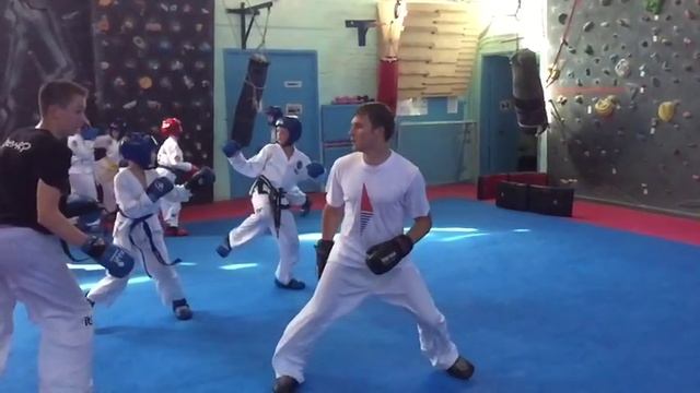 Taekwon-do ITF training смотреть онлайн