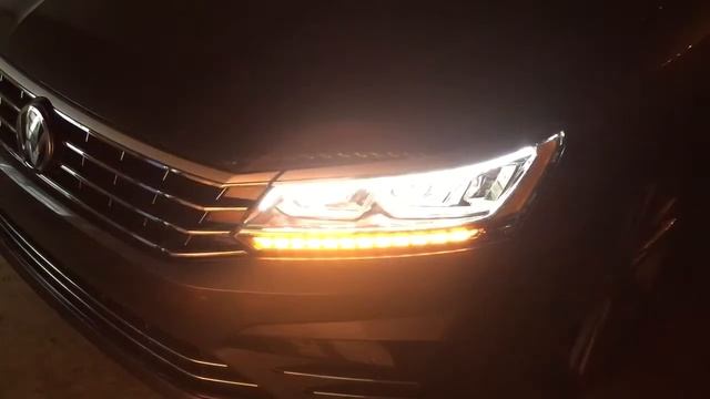 2017 Volkswagen Passat LED Headlight Turn Signal with DRL--after VCDS смотреть онлайн