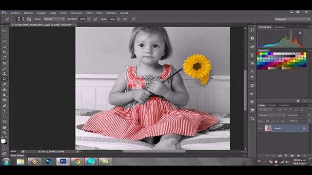 efecto grises y color adobe photoshop cs6 смотреть онлайн