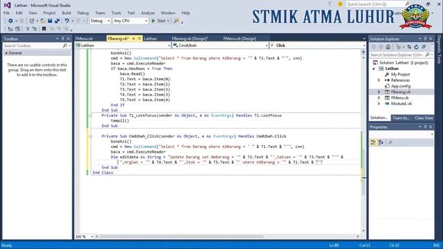 Edit Data in Visual Studio Community 2015/2017 - SQL Server 2014 Part-5 смотреть онлайн