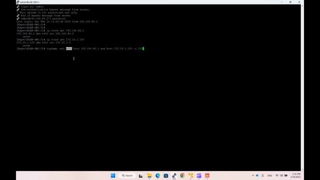 Checkpoint Lab 1 - Step 5 - ClusterXL Failover