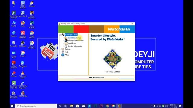 How to Unlock Watchdata Proxkey Token /Proxkey टोकन को रिसेट कैसे करें? смотреть онлайн