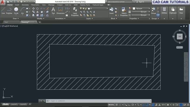 AutoCAD 2018 Tutorial for Beginners 91 HOW TO USE WIPEOUT COMMAND IN AUTOCAD 2018# смотреть онлайн