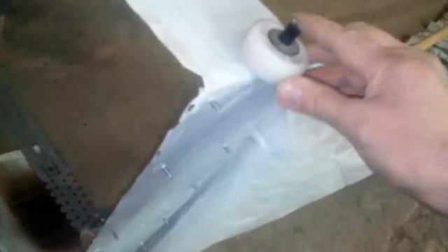 Чистка снега с крыши или простой инструмент для уборки снега с крыши. смотреть онлайн