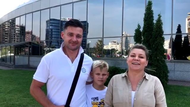 Экскурсия в Минске. Наталья и ее семья смотреть онлайн