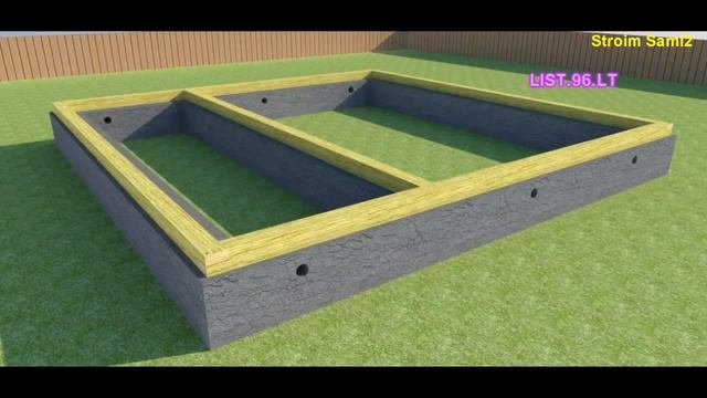 Самая правильная обвязка фундамента брусом смотреть онлайн