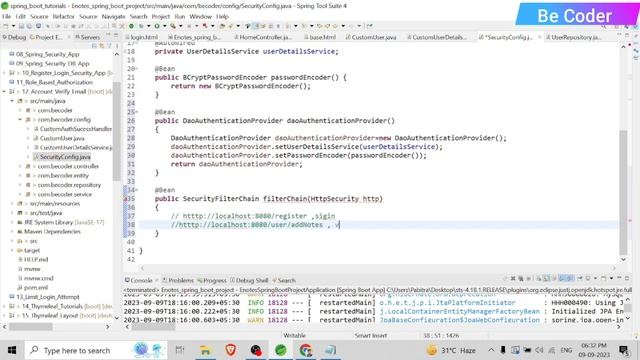 #4 Enotes Login module Spring Boot Project | Spring Boot,MVC,JPA,Thymeleaf Project смотреть онлайн