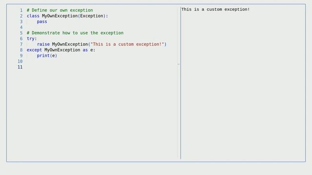 Python - Error Handling: Create Your Own Exceptions смотреть онлайн