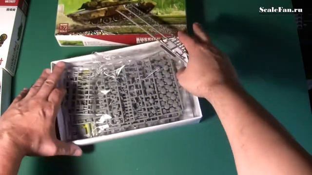 Modelcollect T-80U vs T-80UK сравнение содержимого коробок смотреть онлайн