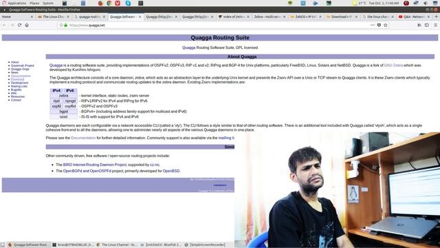 0x16c Quagga Routing Suite - OSPF, RIP, RIPng BGP4 | GNU Zebra fork | ZebOS - Ep1 Intro, Codewalk смотреть онлайн