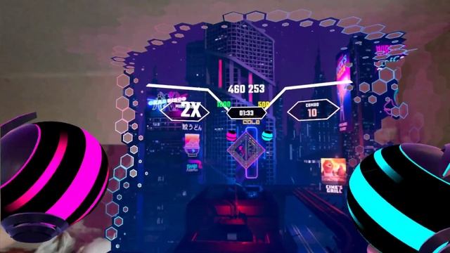 Quest 3 - смешанная реальность Synth Riders смотреть онлайн