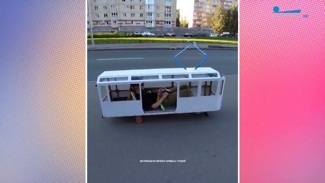 Удивительные самодельные трамваи Веры Гусевой смотреть онлайн