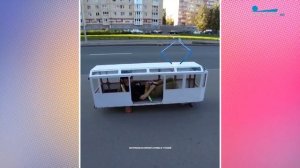 Удивительные самодельные трамваи Веры Гусевой
