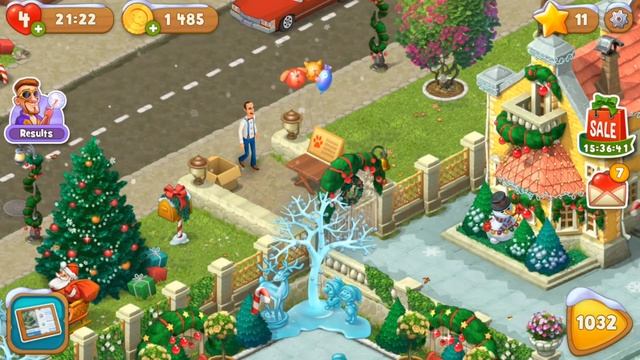 GARDENSCAPES NEW ACRES STORY Walkthrough Gameplay Part 28 - Day 23 (iOS Android) смотреть онлайн