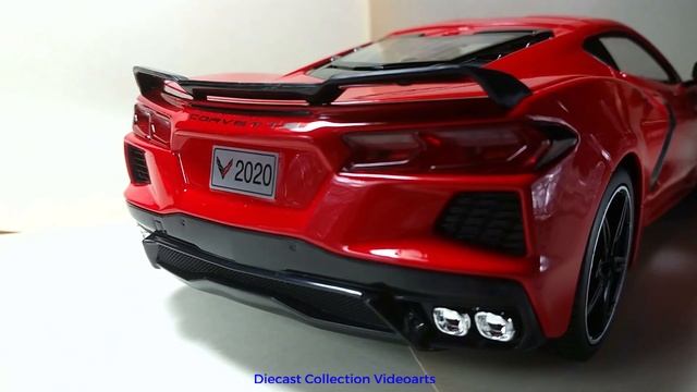 Maisto 2020 Chevrolet Corvette Stingray Coupe Short Scan Review смотреть онлайн