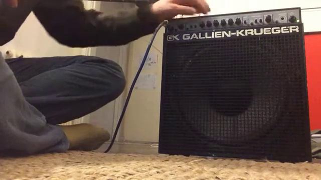 Gallien-Krueger MBE Bass Amp - spares or repairs смотреть онлайн