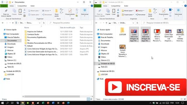 Como Passar Arquivos De Um Pen Drive Para Um Notebook e Do Notebook Para o Pen Drive смотреть онлайн