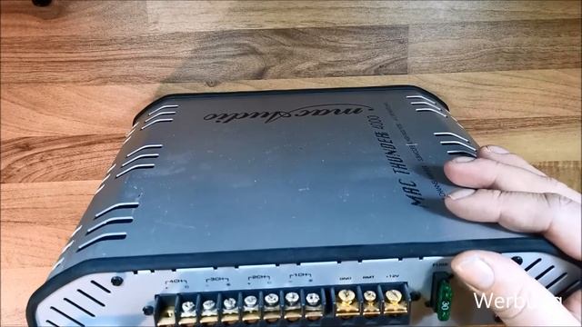 Mac Audio Mac Thunder 4000 Endstufe Verstärker Class AB 4-Kanal für Auto DIY Produktvorstellung смотреть онлайн
