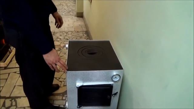 Видео обзор Твердотопливный котел Сибирь КВО 10 кВт 2016 г. (старая модель) смотреть онлайн