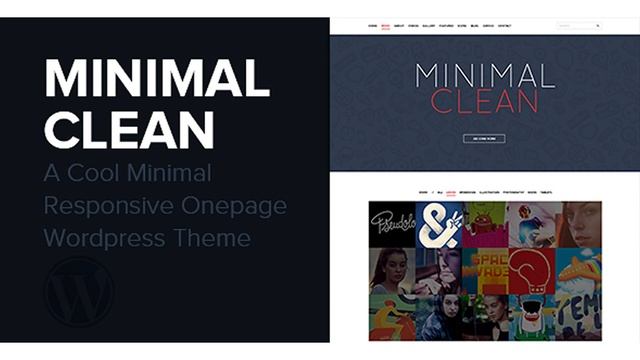 Minimal Clean - A Cool Onepage Wordpress Theme | Themeforest Website Templates and Themes смотреть онлайн