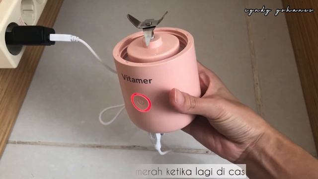 REVIEW BLENDER PORTABLE | Vitamer 350ml ~ vitamer blender смотреть онлайн