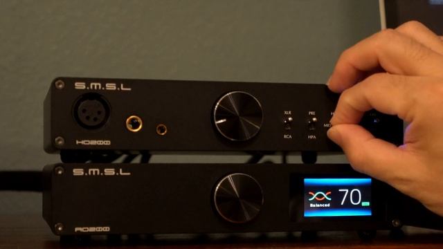 Over Achiever SMSL HO200 PreAmp Review with AO200 Power Amp смотреть онлайн