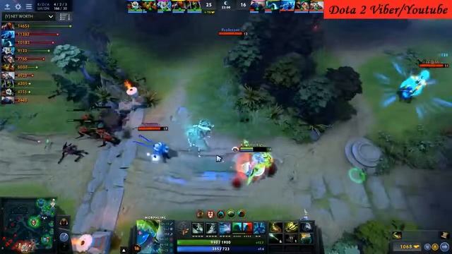 Dota 2 Miracle Morpling vs Zues Mid Top Ranked Battle смотреть онлайн
