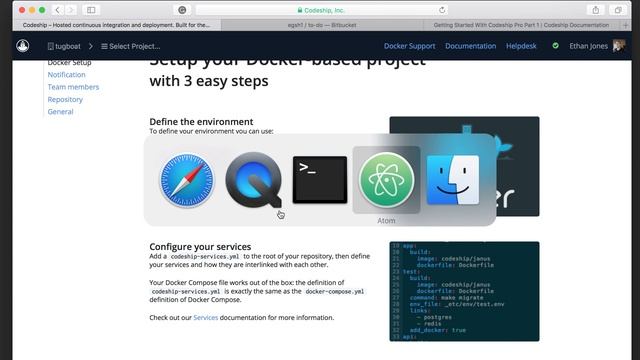 Codeship Pro BitBucket Setup смотреть онлайн