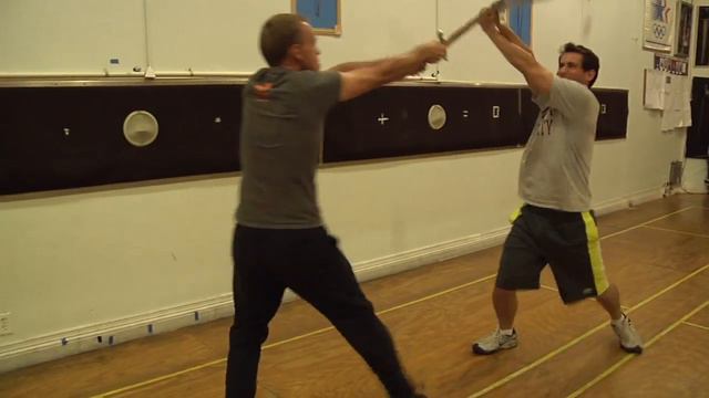 Stage Combat - Adam John Sass with Ralf Weber - Basic Broadsword Fight смотреть онлайн