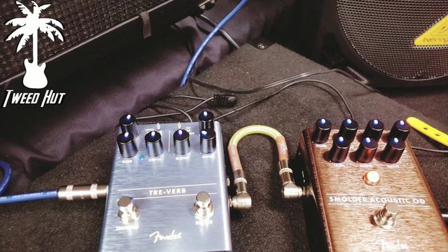 Demo of the new Fender Smolder Acoustic Overdrive! смотреть онлайн