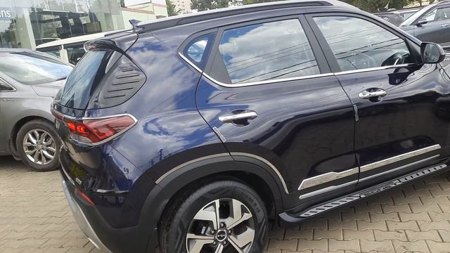 KIA Sonet Imperial Blue Colour 2022 смотреть онлайн