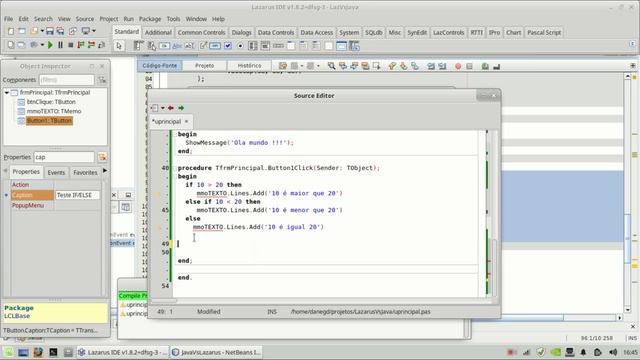 #01 - Java vs Delphi / Lazarus: If/Else смотреть онлайн