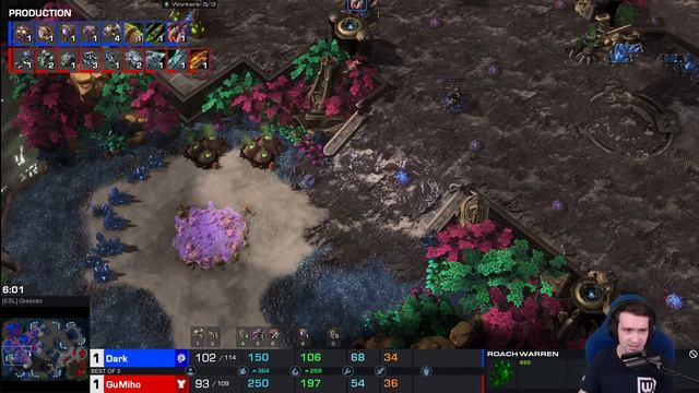 GuMiho vs Dark ◆ GSL Code S ◆ StarCraft 2 смотреть онлайн