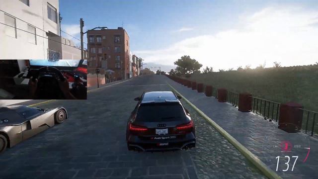 Audi RS6 - Forza Horizon 5 (Logitech G29 Gameplay) смотреть онлайн