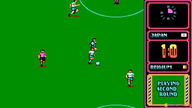 World Cup Soccer gameplay (PC Game, 1989) смотреть онлайн