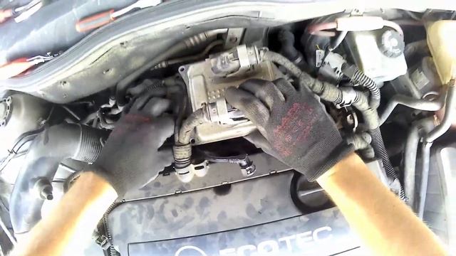 Z16XER Termosztátház/fojtószelep cső cseréje / Z16XER Thermostat Housing/Throttle Pipe Replacement смотреть онлайн