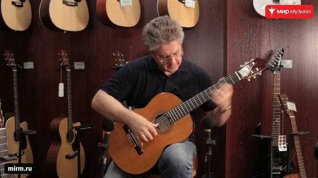 Юрий Нугманов. Обзор классической гитары Manuel Adalid. смотреть онлайн