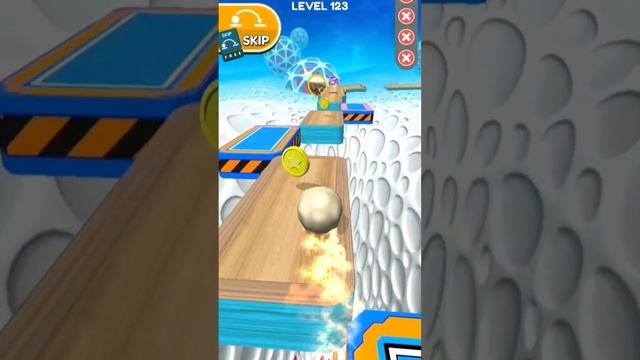 Уровень 123 : Осмелитесь ли вы попробовать?  - Самый сложный игровой процесс Going Balls смотреть онлайн